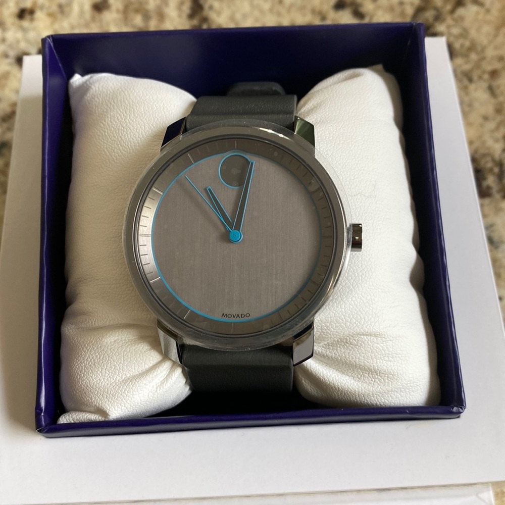 Brand New Movado Bold Grey Watch